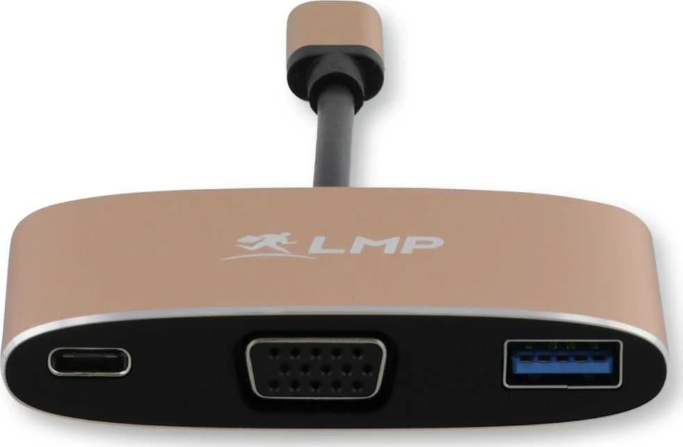 Šakotuvas LMP USB-C stotis / replikatorius (LMP-USBC-VGA-MA-G)