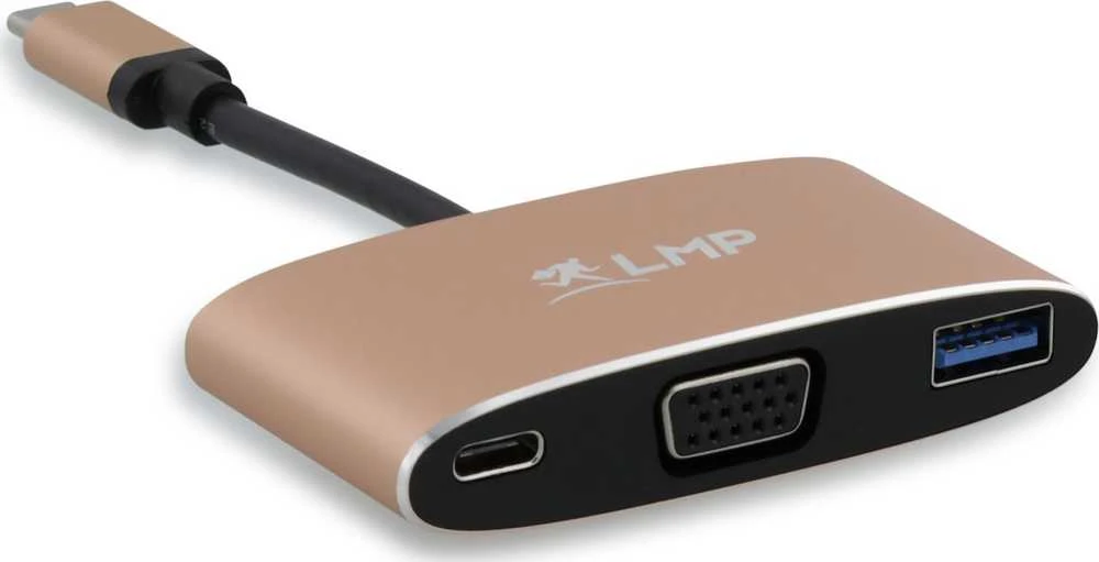 Šakotuvas LMP USB-C stotis / replikatorius (LMP-USBC-VGA-MA-G)