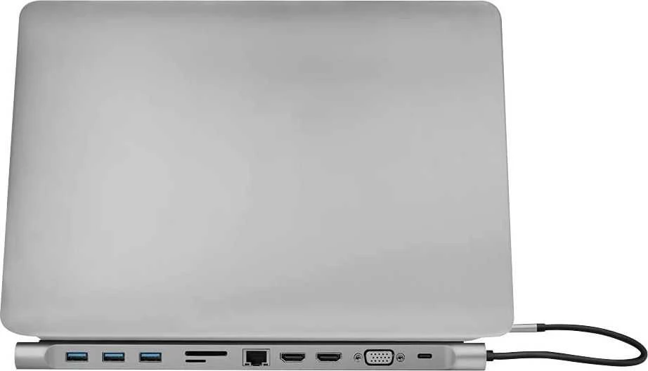 LOGILINK UA0373 USB 3.2 Gen 1 prijungimo stotis USB-C 11 prievadų PD