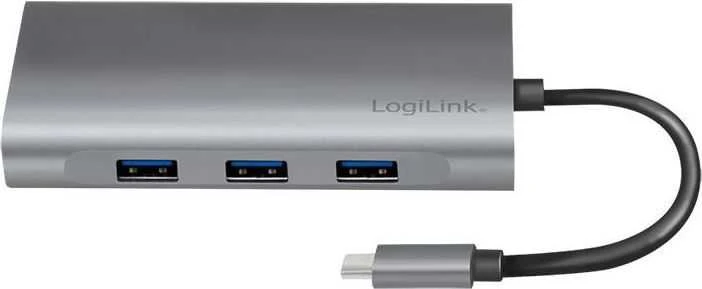 „LogiLink USB-C 10-in-1“ stotis / replikatorius (UA0383)