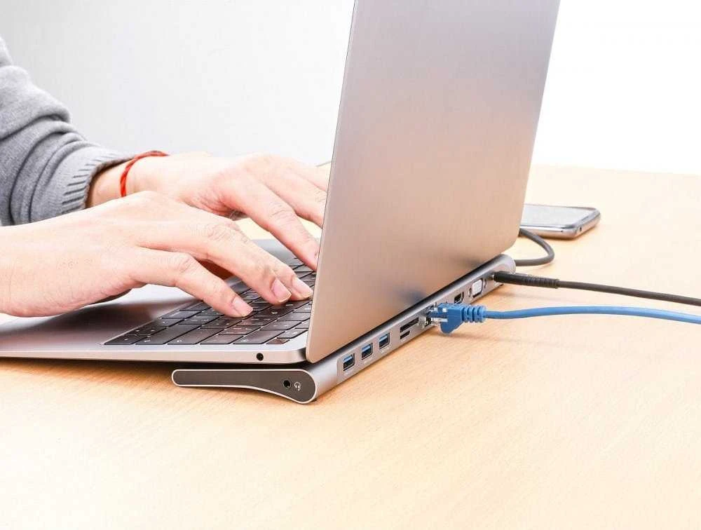 „Manhattan 11-in-1“ USB-C dokas / replikatorius (130578)