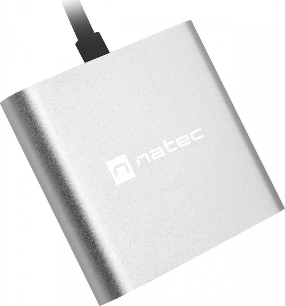 NATEC kelių prievadų Fowler USB-C pd. USB 3.0. HDMI 4K