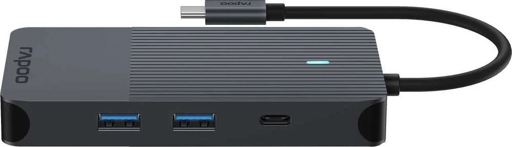 Rapoo 8-in-1 adapteris su USB-C jungtimi