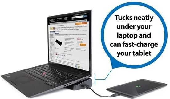 „StarTech 4K Dock“ USB stotis / replikatorius (USB3DOCKHDPC)
