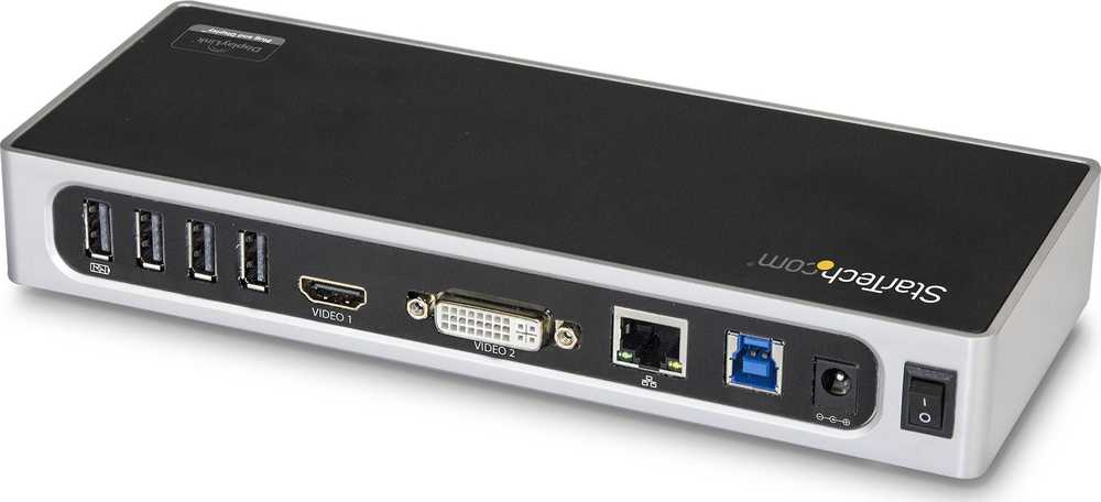 „StarTech Dual Monitorius Dock“ USB stotis / replikatorius (DK30ADD)