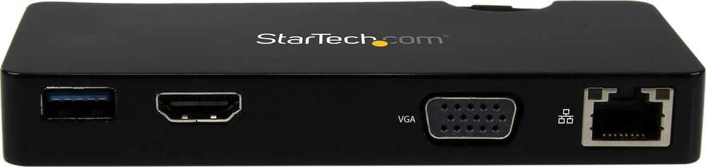 „StarTech Travel“ nešiojamojo kompiuterio doko USB stotis / replikatorius (USB3SMDOCKHV)