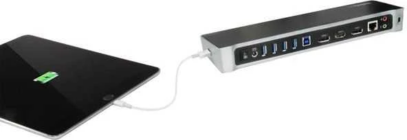 „StarTech Triple Video Dock“ USB 3.0 (USB3DOCKH2DP)