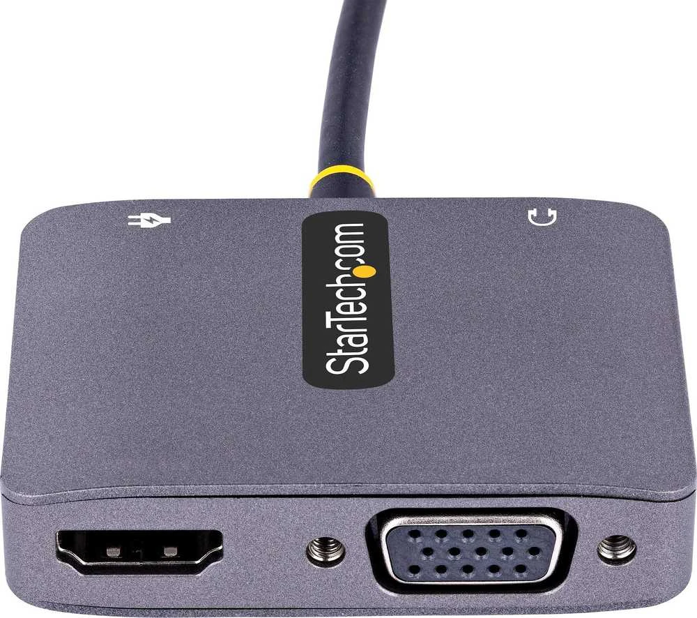 Adapteris AV StarTech (122-USBC-HDMI-4K-VGA)