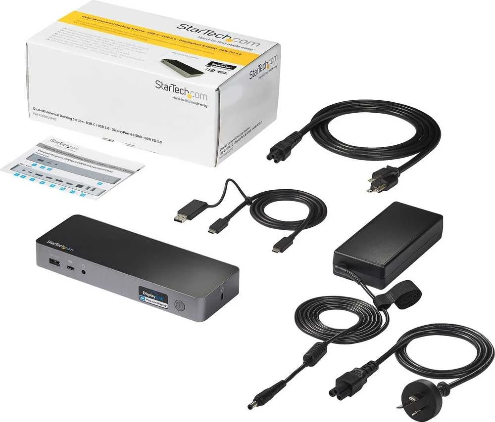 StarTech DK30C2DPPDUE universalus dokas