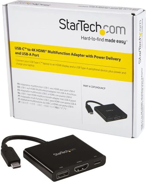 Stotis / replikatorius StarTech USB-C (CDP2HDUACP)