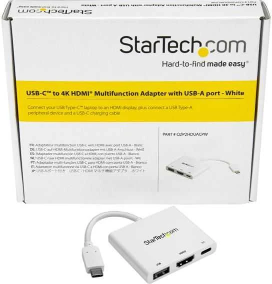 „StarTech“ USB-C stotis / replikatorius (CDP2HDUACPW)