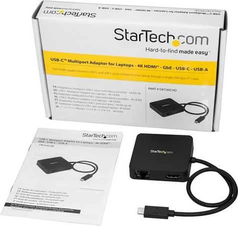 „StarTech“ USB-C stotis / replikatorius (DKT30CHD)