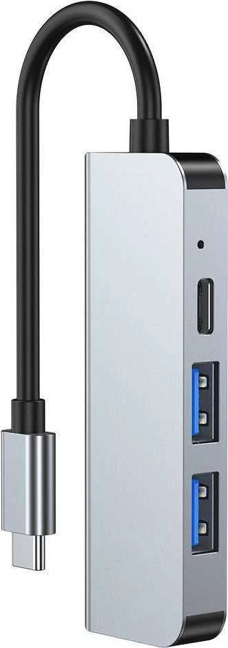 Šakotuvas „Tech-Protect“ USB-C stotis / replikatorius (THP810GRY)