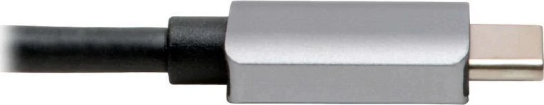 Tripp Lite USB-C dokas U444-06N-H4GUSC Vienvietis Ekranas/1xHDMI/iki 1x4K/1xUSB 3.2/RJ45/palaikymas PD 100W/Sidabrinis/Maitinimo šaltinis neįtrauktas