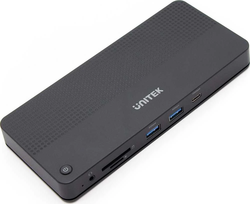 Unitek Doko stotelė 12w1, HDMI 8K, USB 4, 100 W