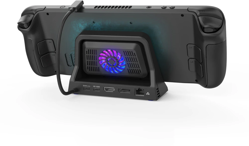 Unitek Pro Steam Deck™ 100 W 8K USB-C stotis / replikatorius (D1097A)