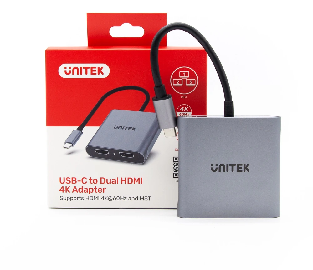 UNITEK V1304A adapteris USB-A- HDMI VGA FULL HD