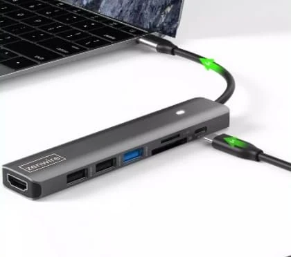 Šakotuvas Stotis/Replikatorius Zenwire USB-C (0000000321)