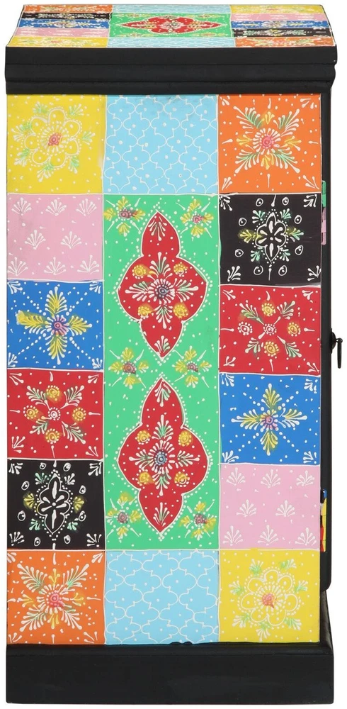Konsolinis stalas su lentyna Įvairiaspalvis 50 x 30 x 70 cm