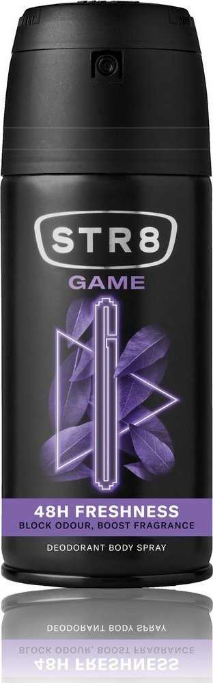 STR8 Game Dezodorantas vyrams, 150 ml
