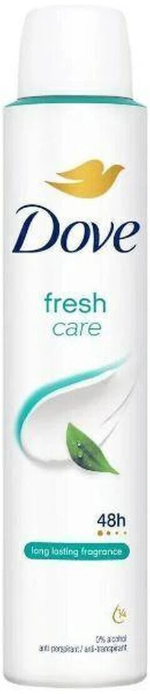 Dove Purškiamas antiperspirantas „Fresh Care“ (antiperspirantas) 150 ml