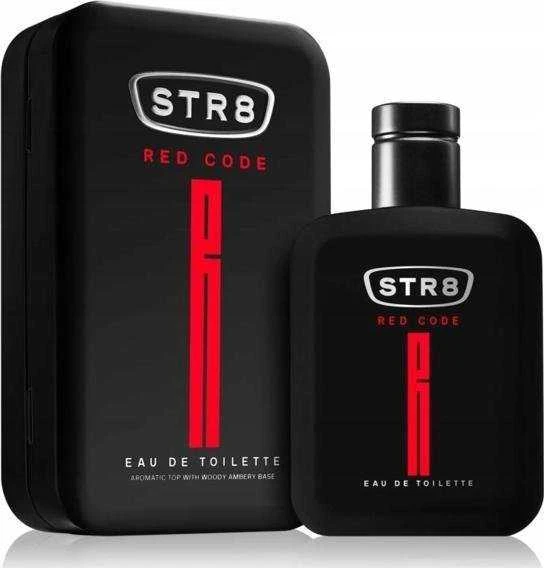 STR8 Raudona Code EDT tualetinis vanduo vyrams, 100 ml