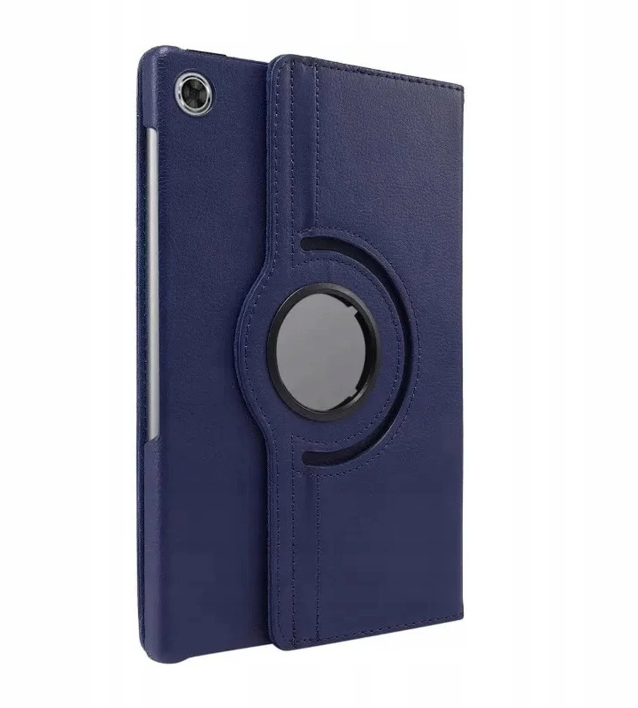 Planšetinio kompiuterio dėklas Strado Besisukantis 360 dėklas, skirtas Samsung Galaxy Tab A9 8.7 (Tamsiai mėlynas)