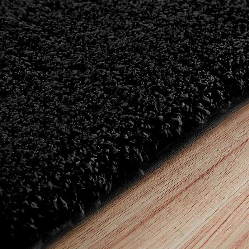 Strado Dywan Alpaca 80x150 AlpacaBlack (Juodas) universalus