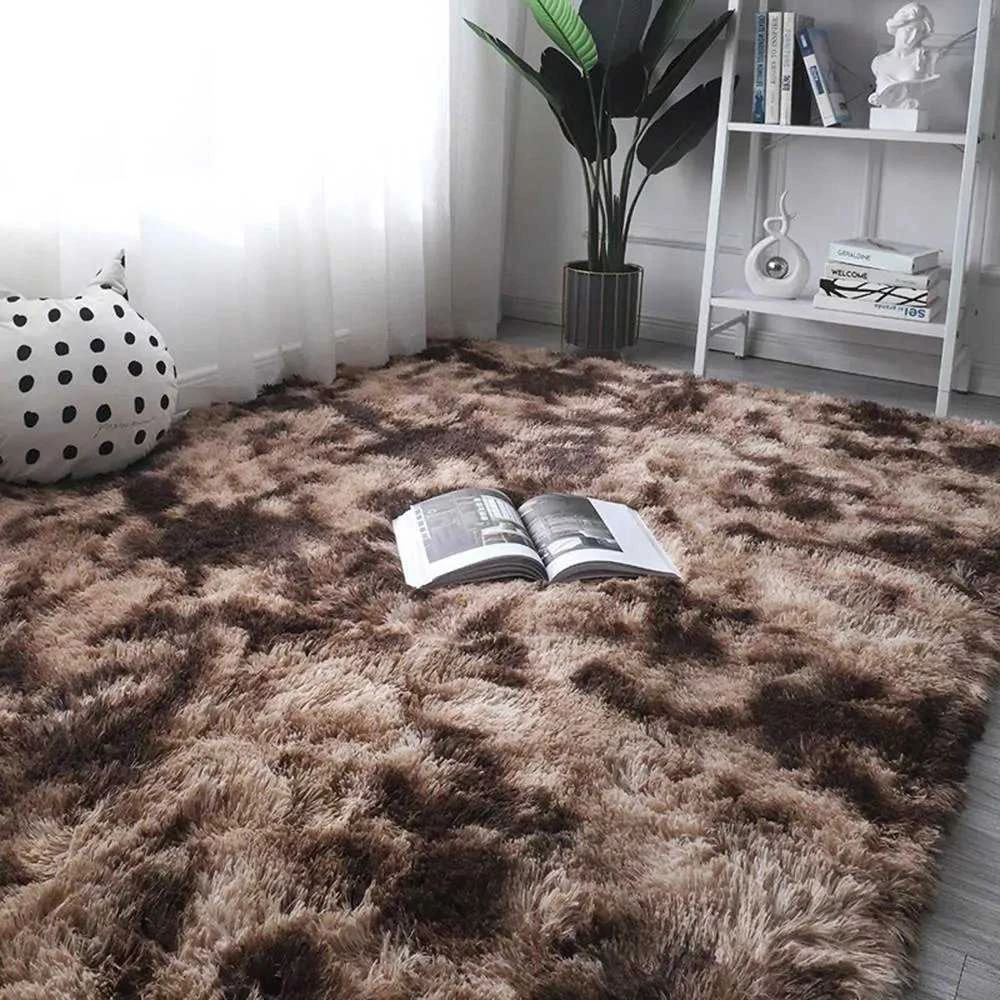 Strado Street Carpet Ombre Shaggy Street 300x400 OmbreCoffee (raudona) universalus