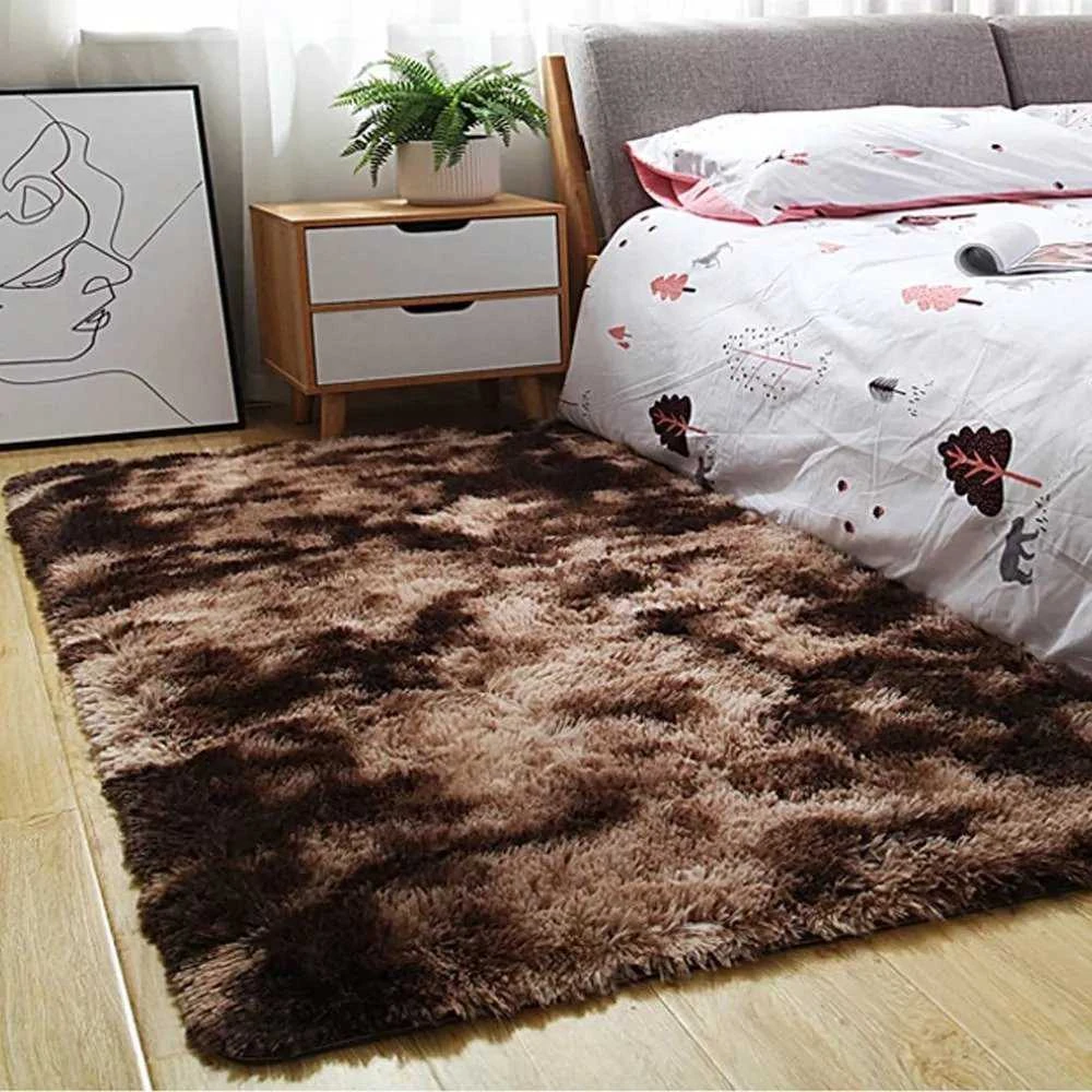 Strado Street Carpet Ombre Shaggy Street 300x400 OmbreCoffee (raudona) universalus