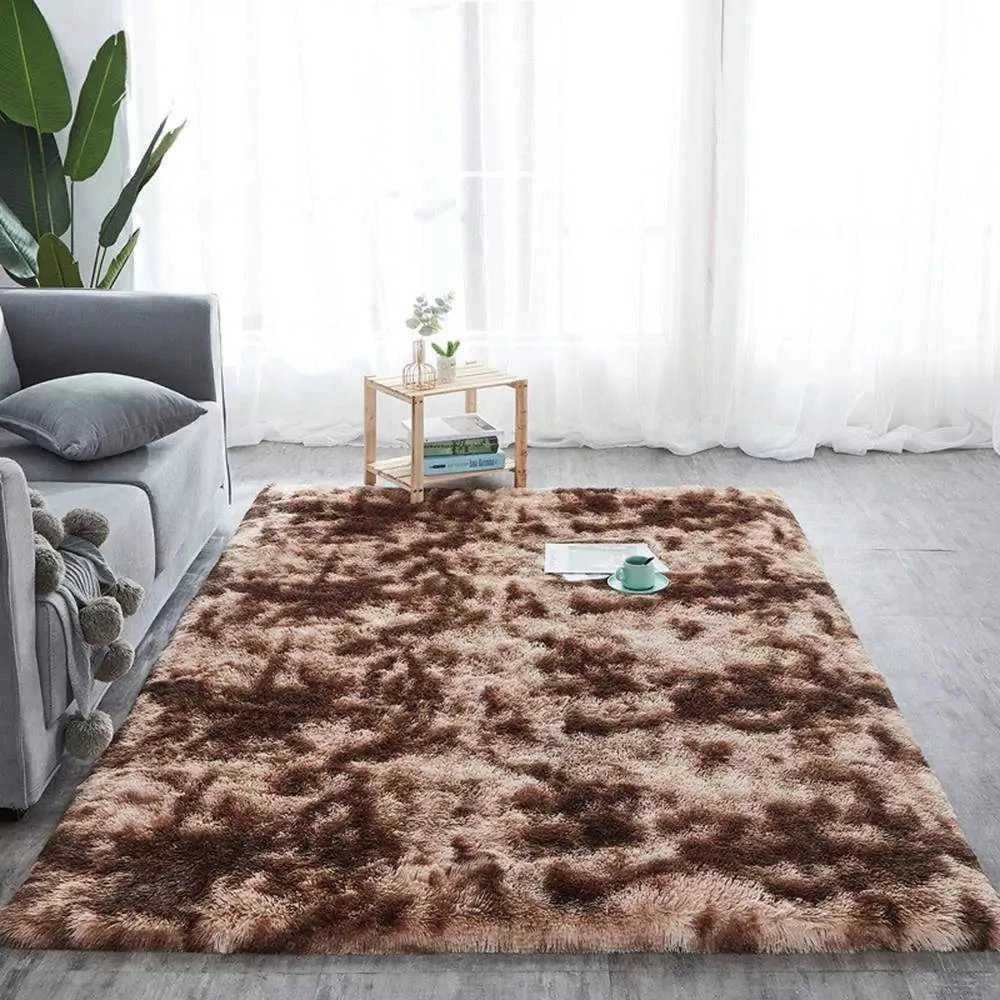 Strado Street Carpet Ombre Shaggy Street 300x400 OmbreCoffee (raudona) universalus