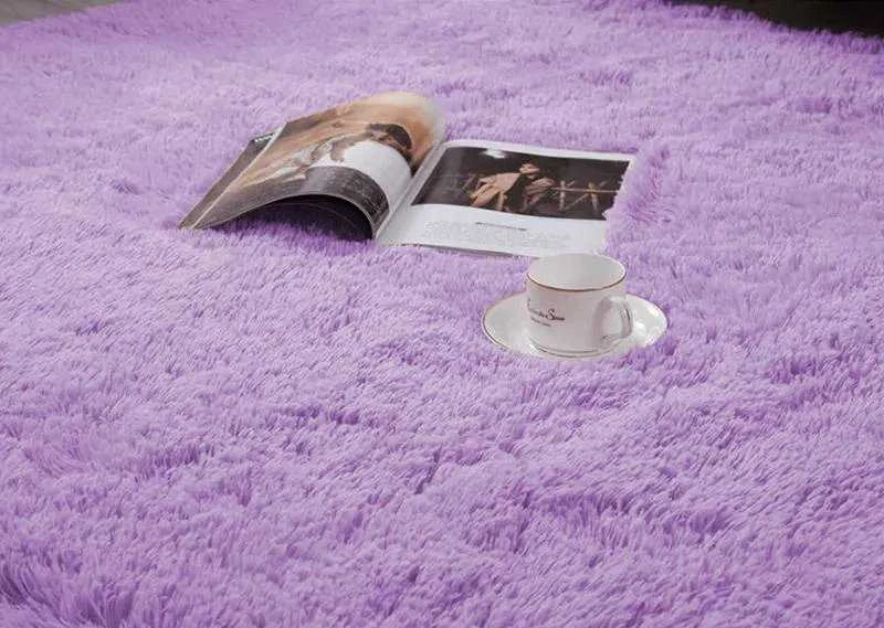 Strado Carpet Shaggy Strado 80x150 PurpleFlower (šviesiai violetinė)