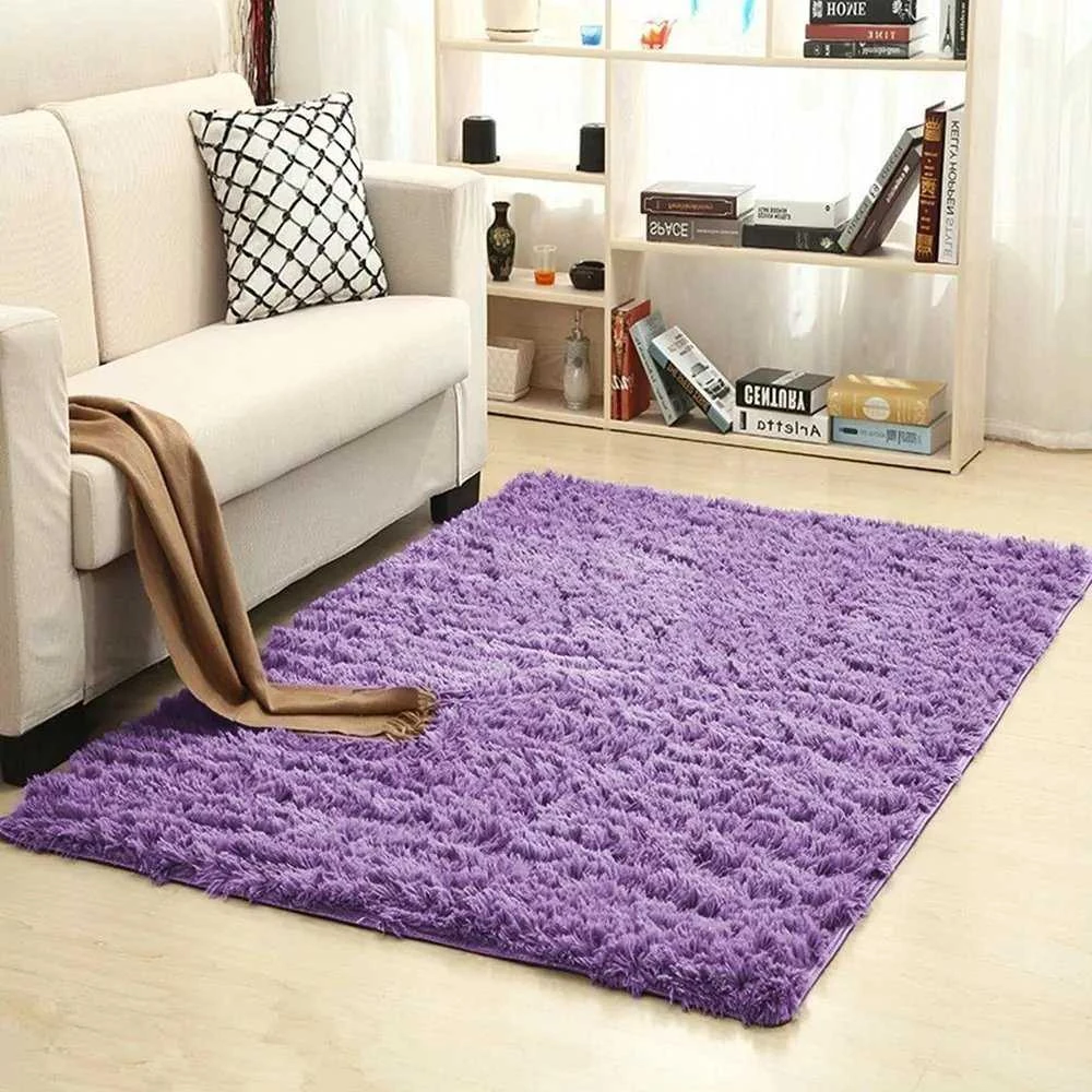 Strado Carpet Shaggy Strado 80x150 PurpleFlower (šviesiai violetinė)