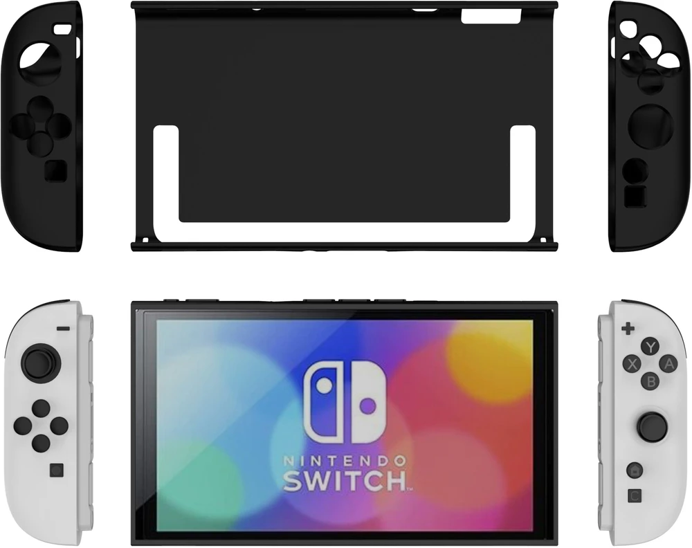 Strado Dėklas su atrama Nintendo Switch 2 juodas (DNETNS2KICKSTA.Juodas)