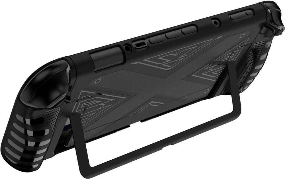 Strado Dėklas su atrama Nintendo Switch 2 juodas (DNETNS2KICKSTA.Juodas)