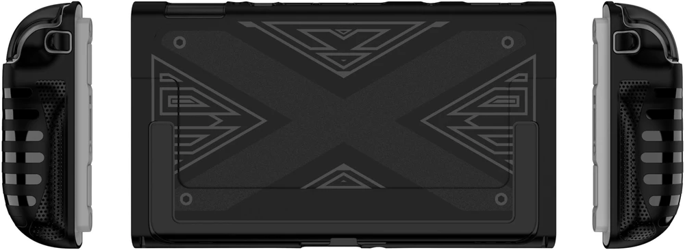 Strado Dėklas su atrama Nintendo Switch 2 juodas (DNETNS2KICKSTA.Juodas)