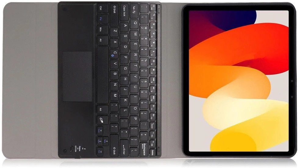 Strado Dėklas klaviatūra Bluetooth do Redmi Pad SE (Juoda)