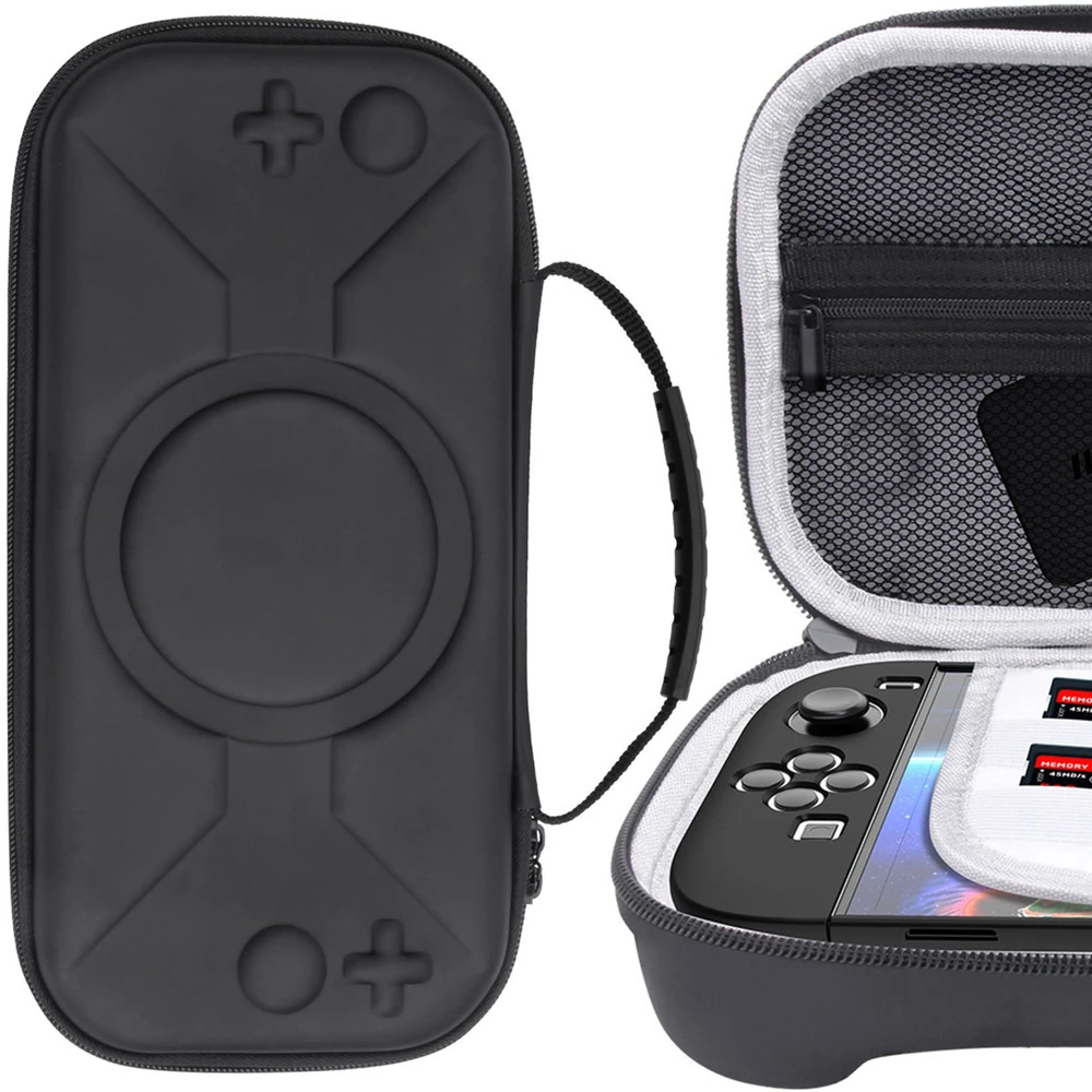 Strado smūgiams atsparus dėklas Nintendo Switch 2 juodas (DNETNS23DBUTTON.BLK)