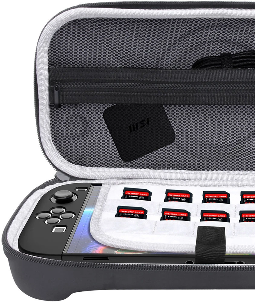 Strado smūgiams atsparus dėklas Nintendo Switch 2 juodas (DNETNS23DBUTTON.BLK)
