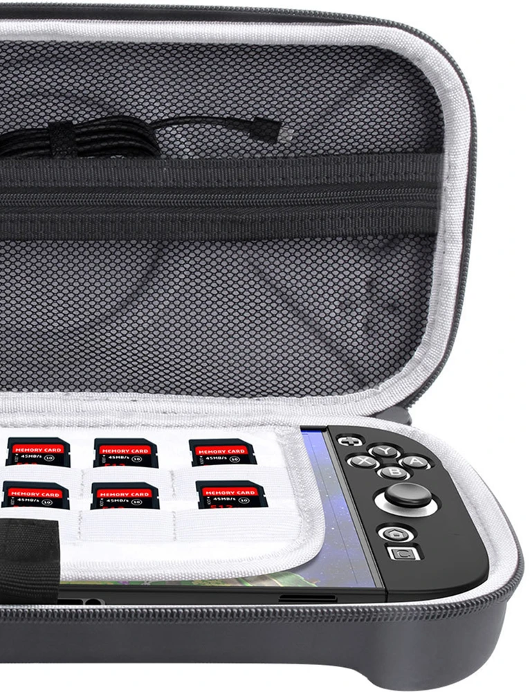 Strado smūgiams atsparus dėklas Nintendo Switch 2 juodas (DNETNS23DBUTTON.BLK)