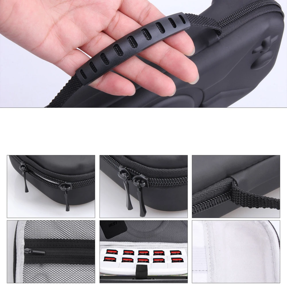 Strado smūgiams atsparus dėklas Nintendo Switch 2 juodas (DNETNS23DBUTTON.BLK)