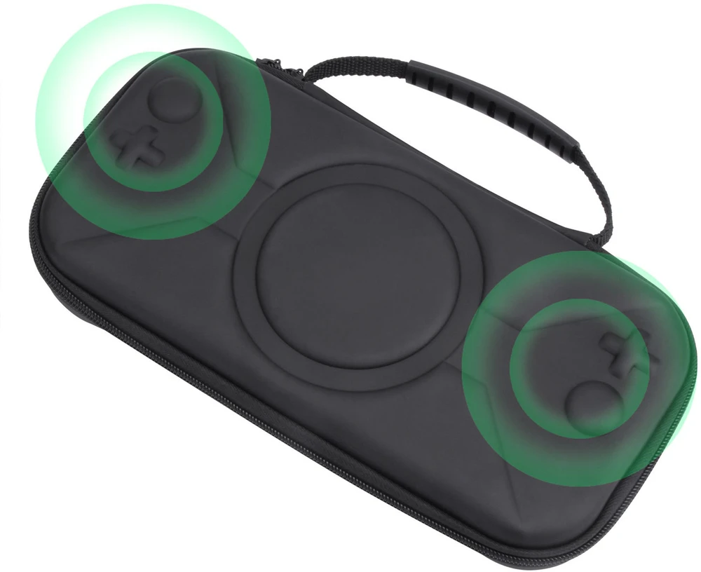 Strado smūgiams atsparus dėklas Nintendo Switch 2 juodas (DNETNS23DBUTTON.BLK)