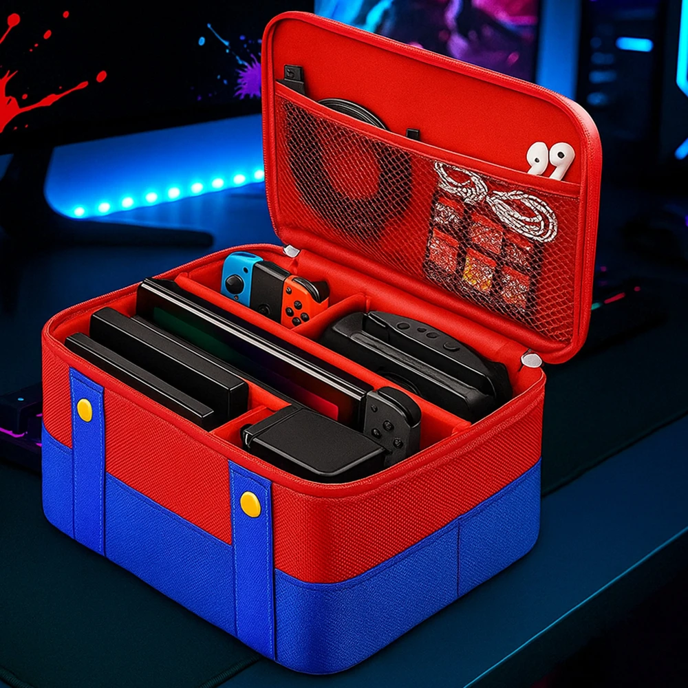 Strado Kelioninė rankinė Nintendo Switch 2 Mario (DNNS2TRAVELBAG)