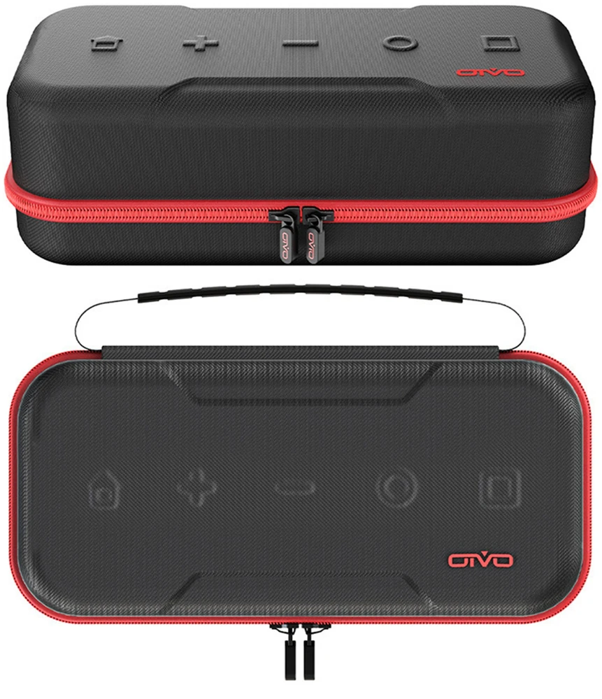 Strado Kelioninis dėklas Nintendo Switch / OLED raudonas (DNNSOLEDTRAVELCASE.R)