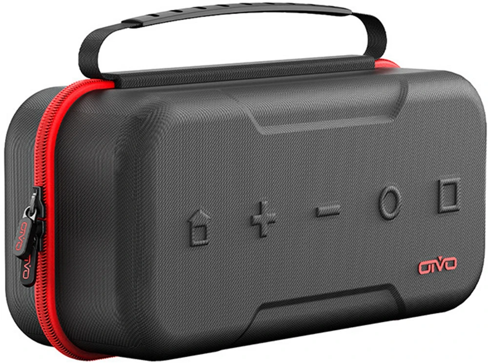 Strado Kelioninis dėklas Nintendo Switch / OLED raudonas (DNNSOLEDTRAVELCASE.R)