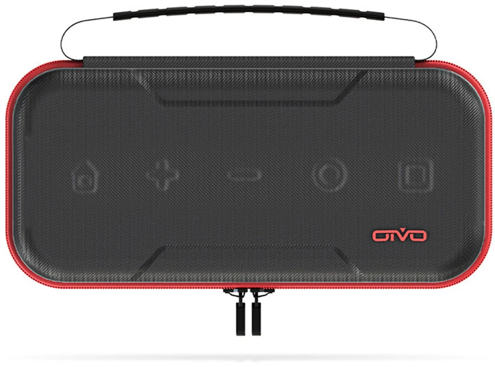 Strado Kelioninis dėklas Nintendo Switch / OLED raudonas (DNNSOLEDTRAVELCASE.R)