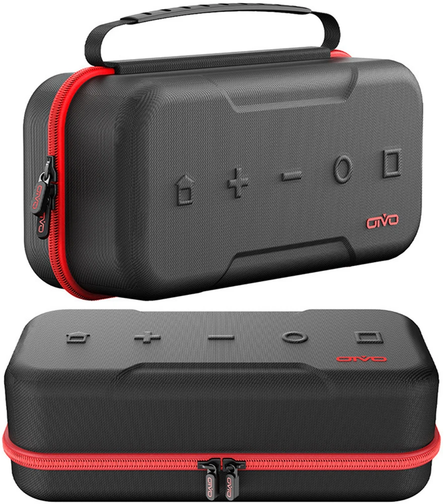Strado Kelioninis dėklas Nintendo Switch / OLED raudonas (DNNSOLEDTRAVELCASE.R)