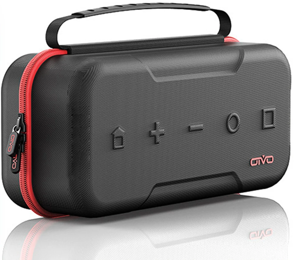 Strado Kelioninis dėklas Nintendo Switch / OLED raudonas (DNNSOLEDTRAVELCASE.R)