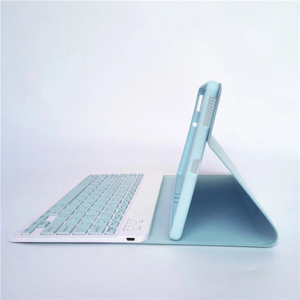 Strado Dėklas su klaviatūra Bluetooth do Lenovo Tab P12 TB-370 (Mėlyna)