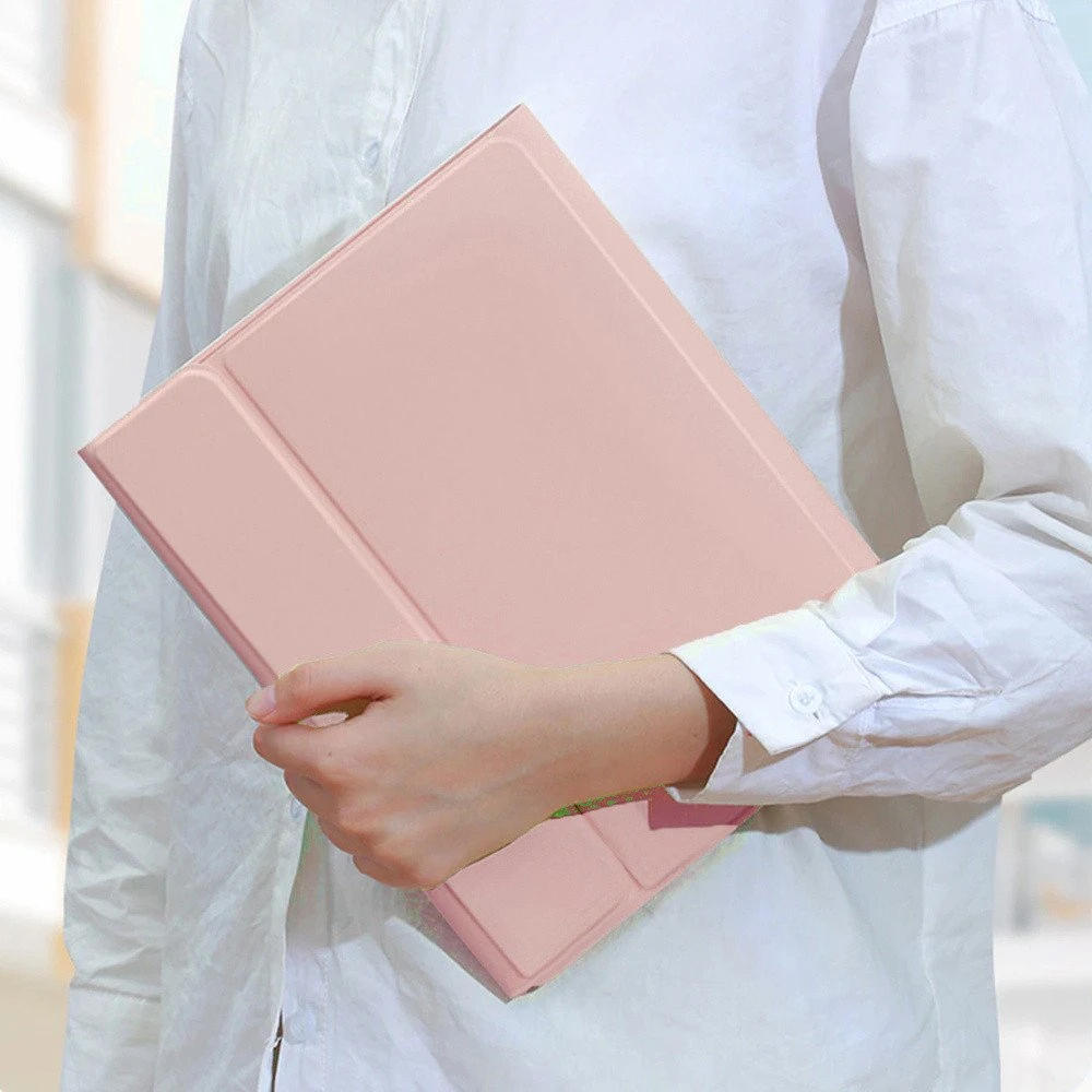 Strado Dėklas su klaviatūra Bluetooth touchpad do Lenovo Tab M11 (Rožinė)